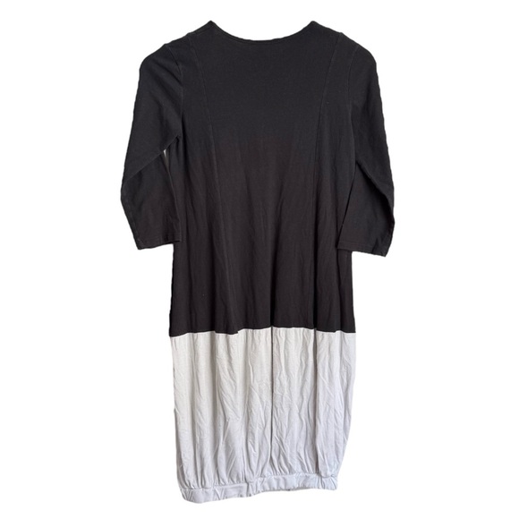 4/$25 Basic Colors Black White Color Block Bubble Hem Dress Knee Length Girls 16 - Picture 2 of 7